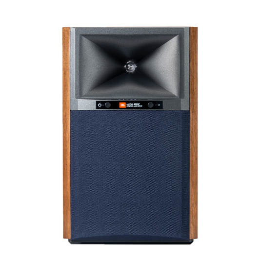 4305P Studio Monitor - Brown - Powered Bookshelf Loudspeaker System - Detailshot 7 image number null